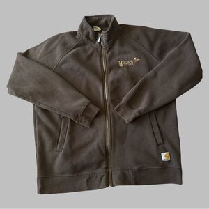 CARHARTT Women’s Brown Full-Zip Sweatshirt